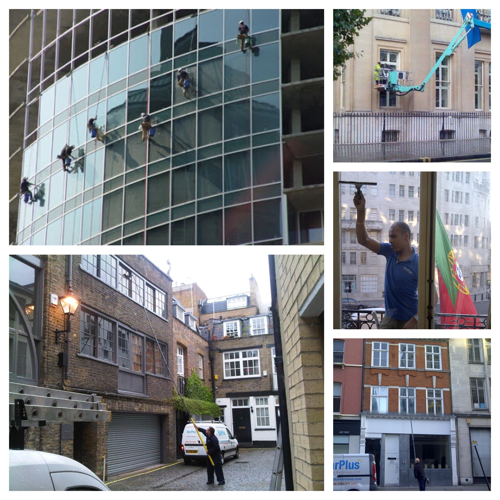 Window cleaning Central London